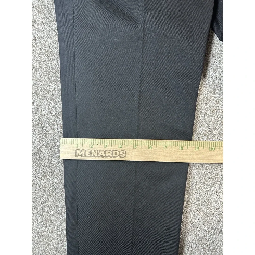 Banana Republic Ryan Fit Black Wool Blend Ankle Pants Womens 12‎ NWT Preppy